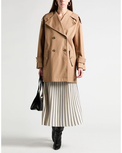 MICHAEL Michael Kors Natural Overcoat & Trench Coat