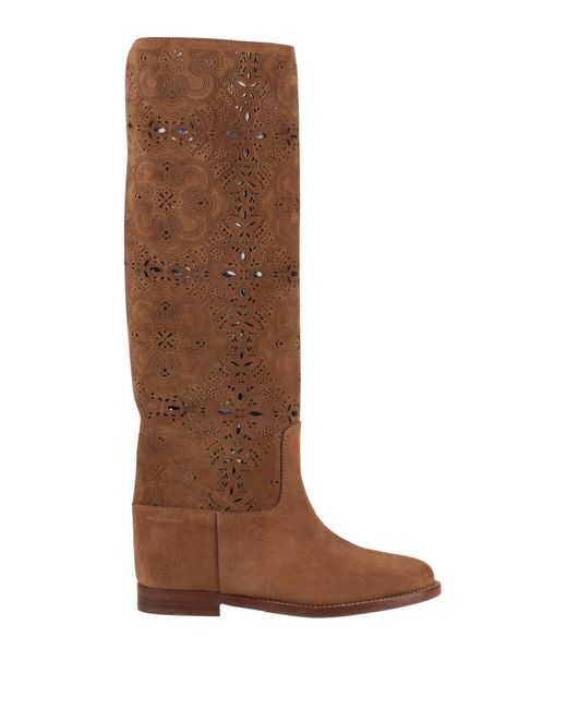 Via Roma 15 Brown Stiefel