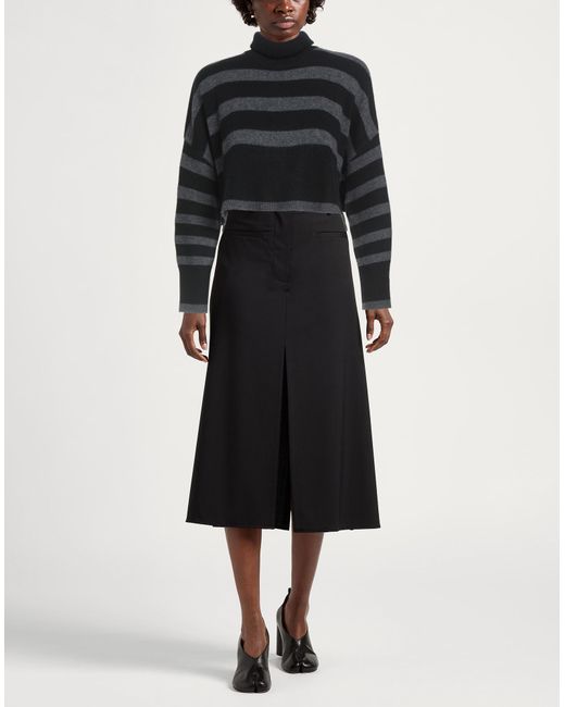P.A.R.O.S.H. Black Rollkragenpullover