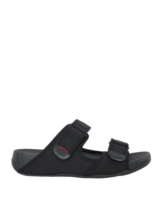 Fitflop Black Sandals for men