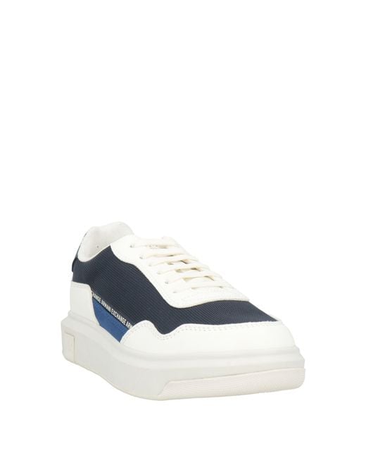 ARMANI EXCHANGE Blue Trainers for men