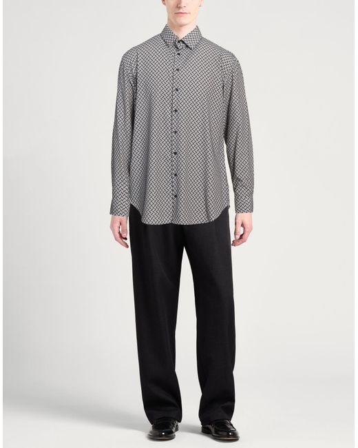 Giorgio Armani Hemd in Gray für Herren