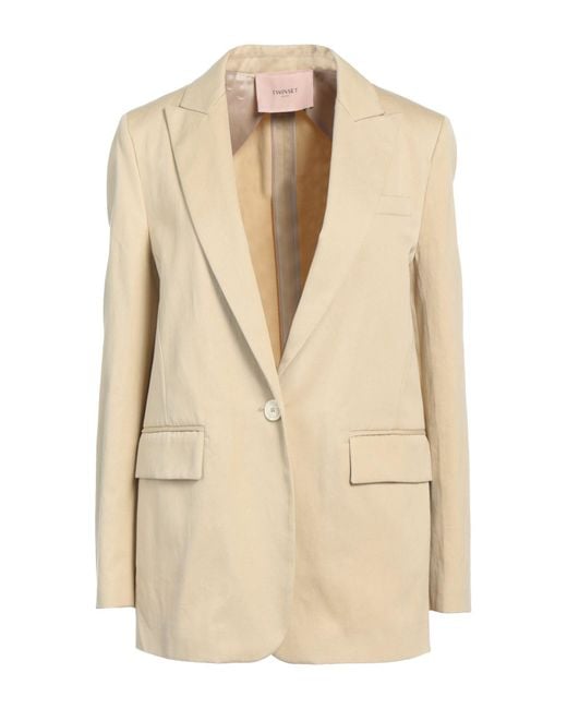 Twinset Natural Blazer