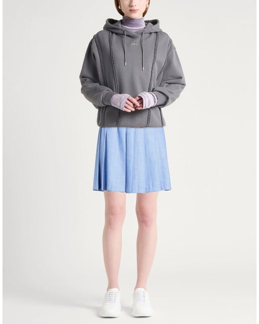 Dixie Blue Mini Skirt Polyester, Viscose, Elastane