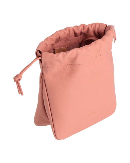 Il Bisonte Pink Cross-Body Bag Leather