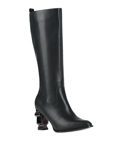 Karl Lagerfeld Black Boot