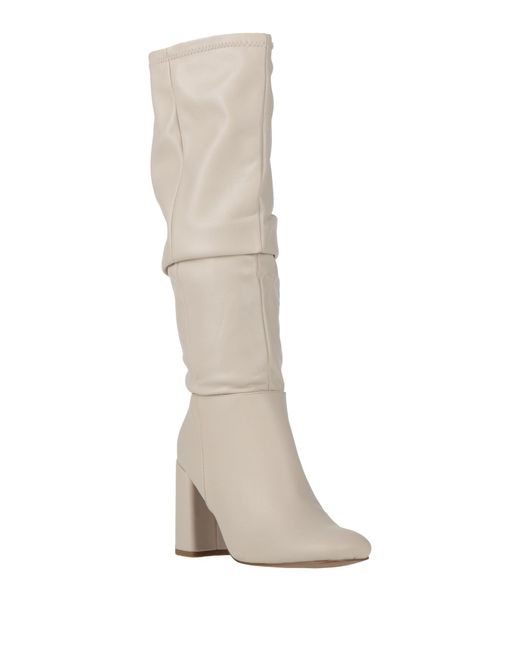 Steve Madden White Boot