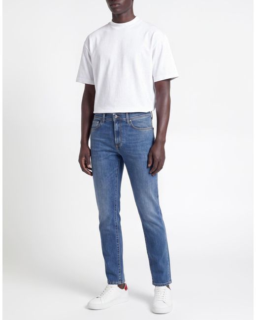 0/zero Construction Blue Jeans Cotton, Elastane for men