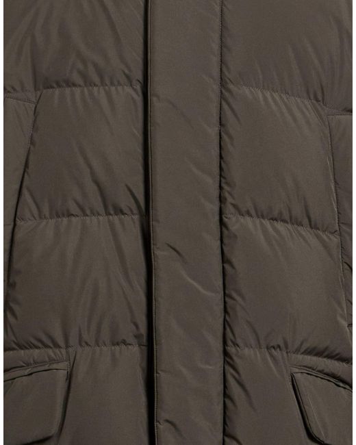 Moorer Gray Dark Puffer Polyester for men
