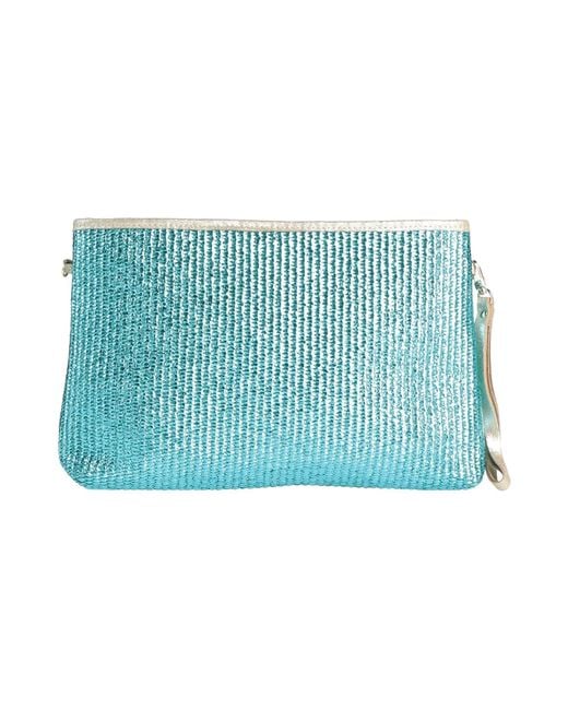 RETORTA Firenze 1906 Blue Handbag Synthetic Raffia