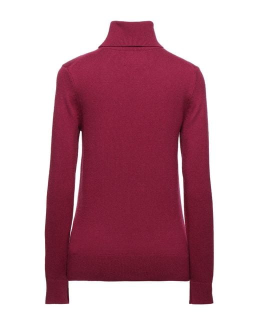Calvin Klein Red Turtlenecks