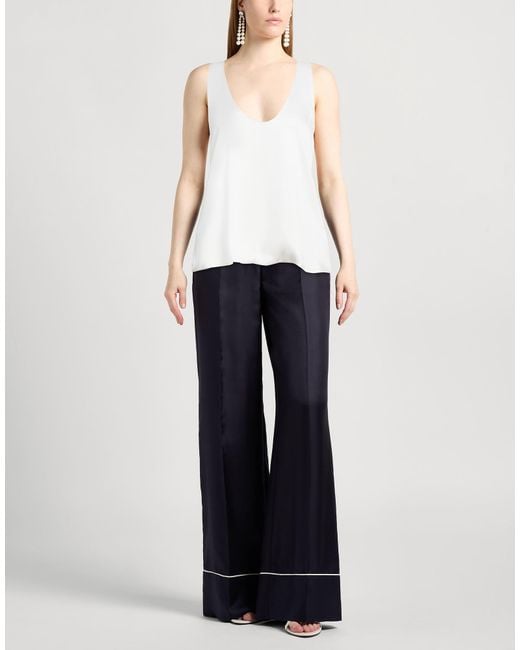 Giorgio Armani White Top Silk