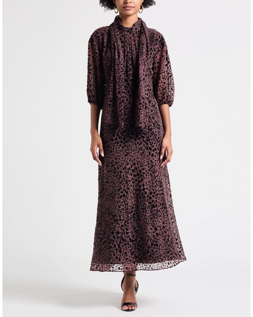 Robe Longue Ba&sh en coloris Purple