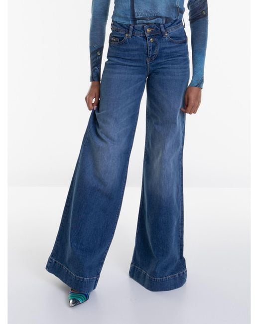 Pantaloni Jeans di Versace in Blue
