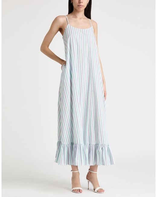 Jijil White Maxi Dress Cotton