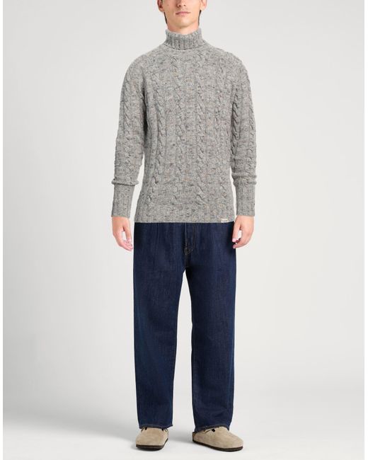 Brooksfield Rollkragenpullover in Gray für Herren