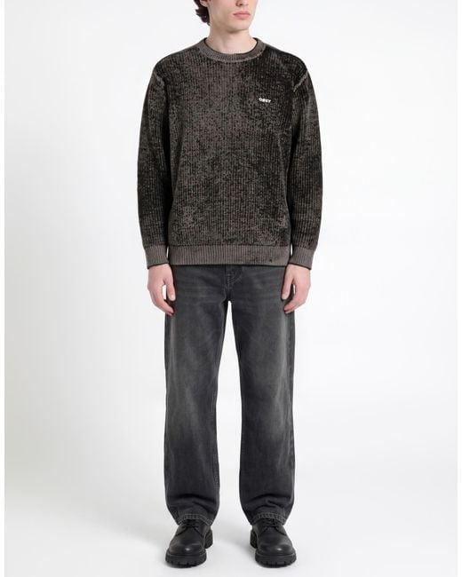 Pullover di Obey in Black da Uomo
