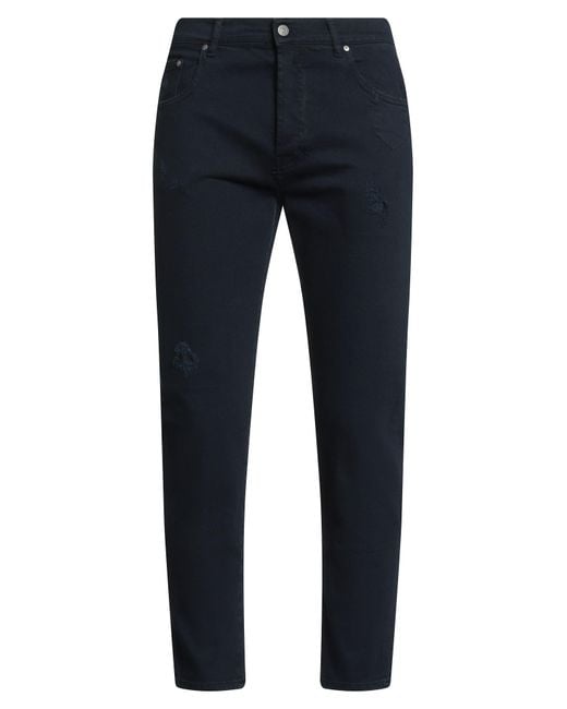 Daniele Alessandrini Blue Pants for men