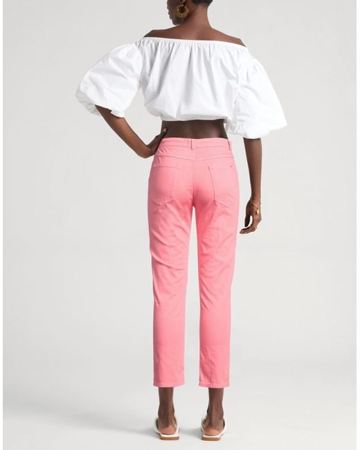 SEVENTY VENEZIA Pink Jeanshose