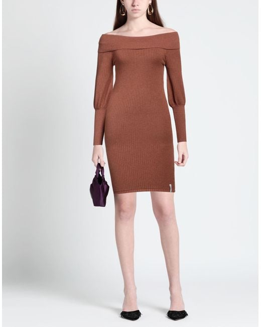 hinnominate Brown Mini Dress