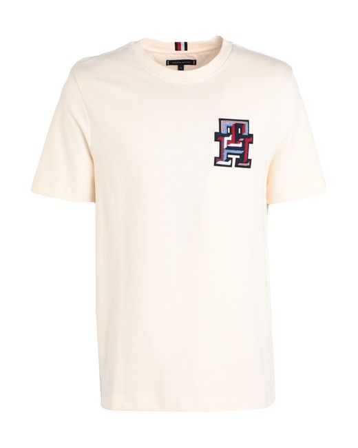 Tommy Hilfiger Natural T-shirt for men