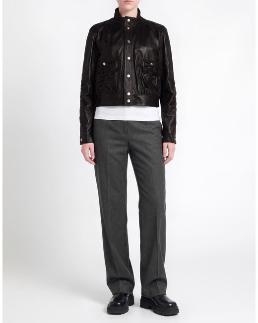 DSquared² Black Jacket Cow Leather