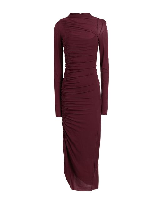 MAX&Co. Red Maxi-Kleid