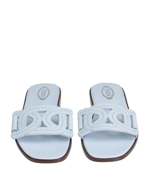 Tod's White Sandals