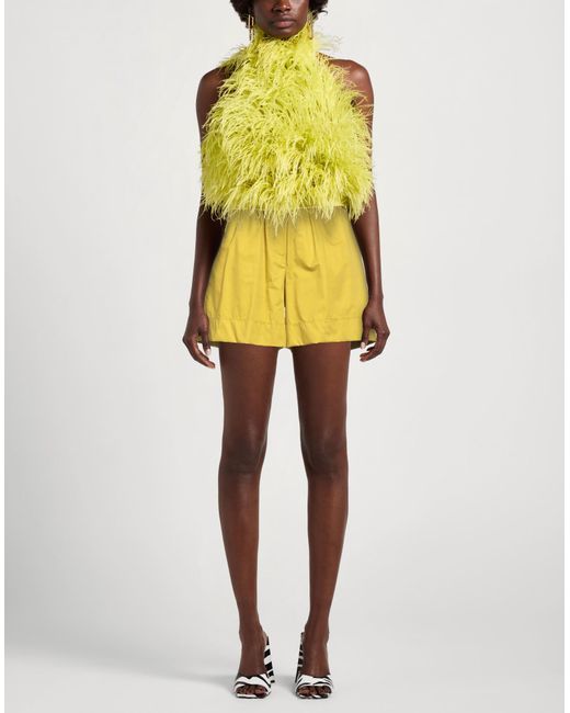 Kaos Yellow Shorts & Bermuda Shorts Cotton