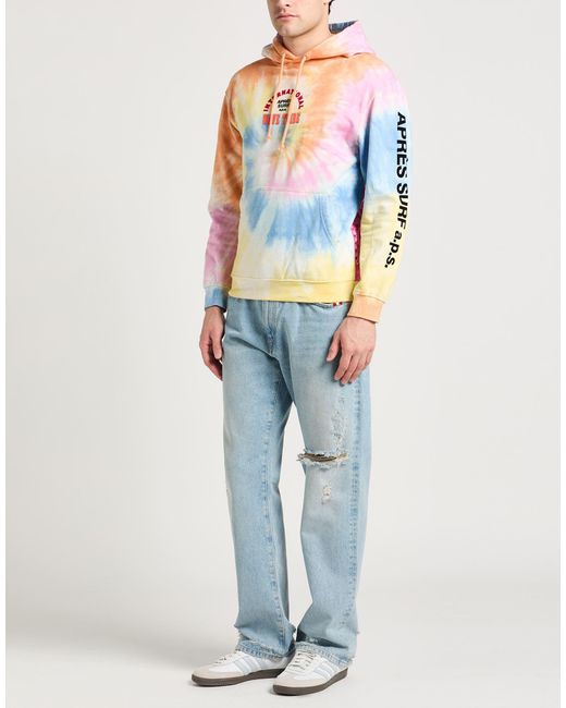 APRÈS SURF Yellow Sweatshirts for men