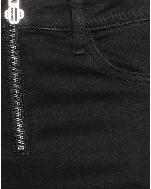 Maje Black Jeans Cotton, Elastane