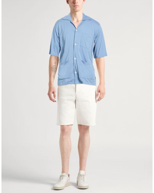 Aspesi Blue Shirt for men