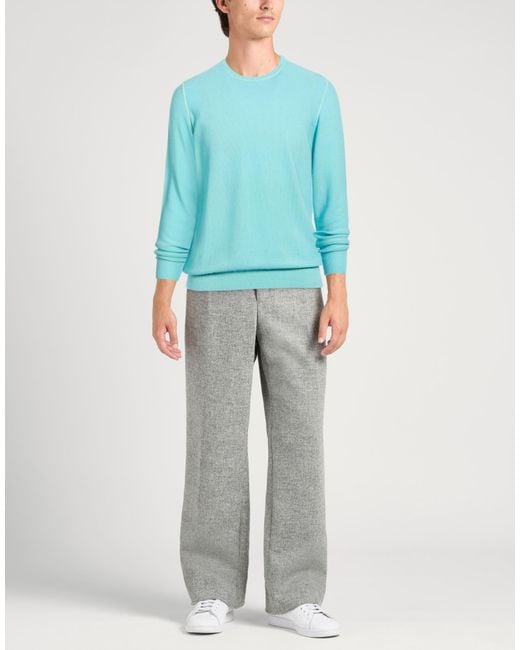 Gran Sasso Blue Sweaters for men