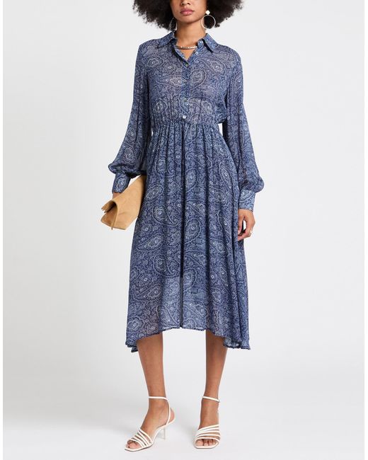 Vestito Midi di Camicettasnob in Blue