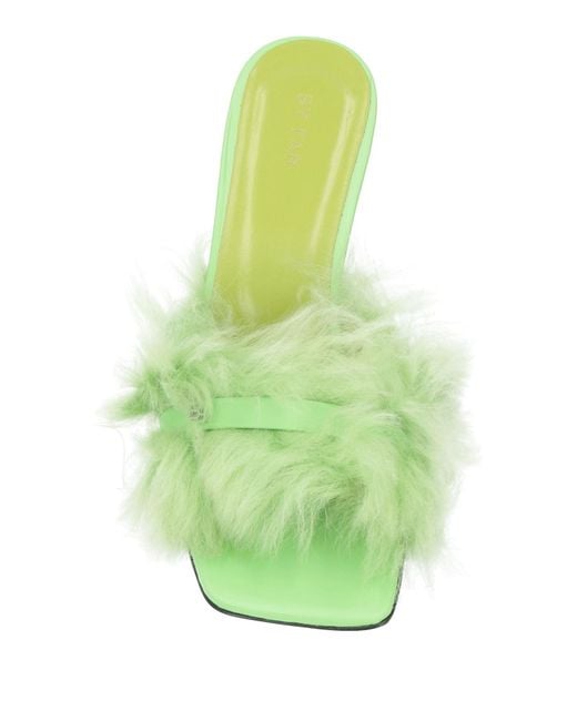 By Far Green Sandals