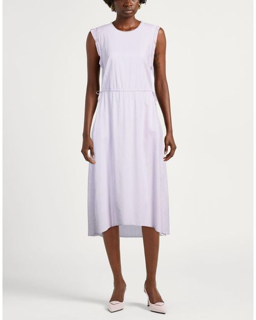 Peserico Purple Midi Dress