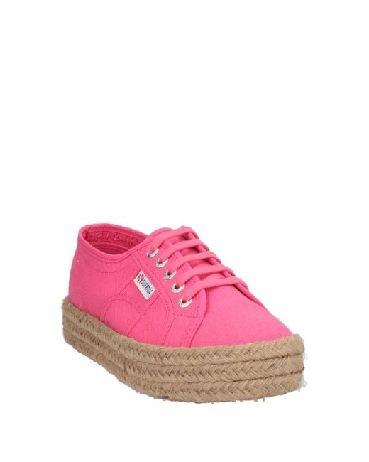 Superga Pink Espadrilles