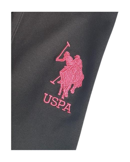 U.S. POLO ASSN. Poloshirt in Black für Herren