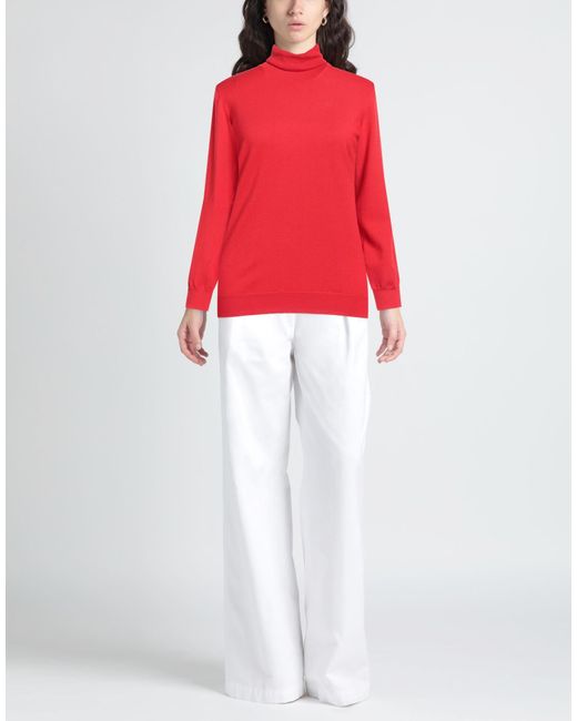 Pinko Red Turtleneck