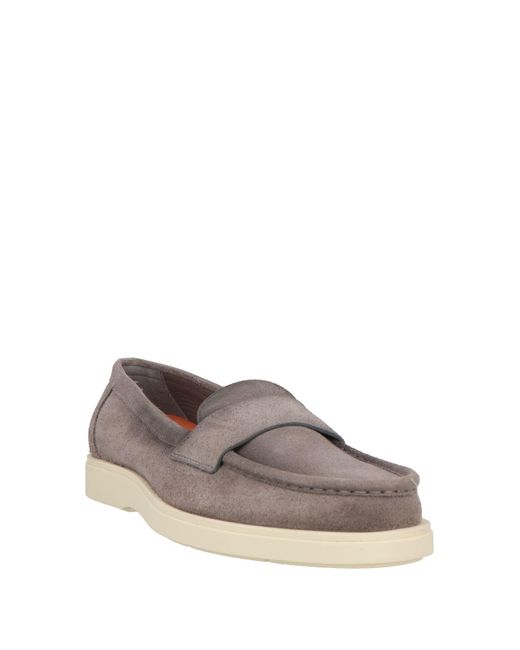 Santoni Mokassin in Gray für Herren