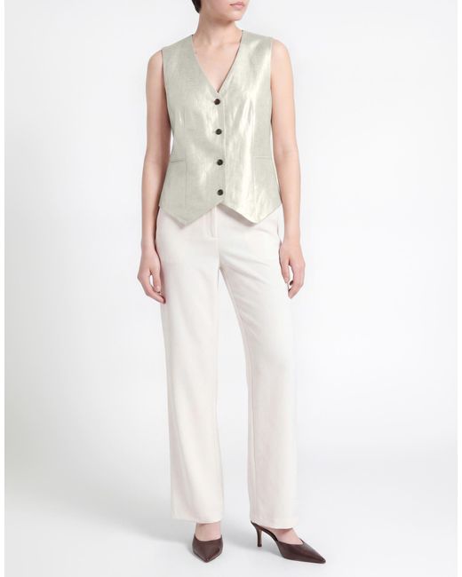 AllSaints White Waistcoat