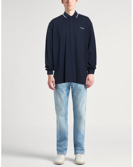 Polo Hackett de hombre de color Blue