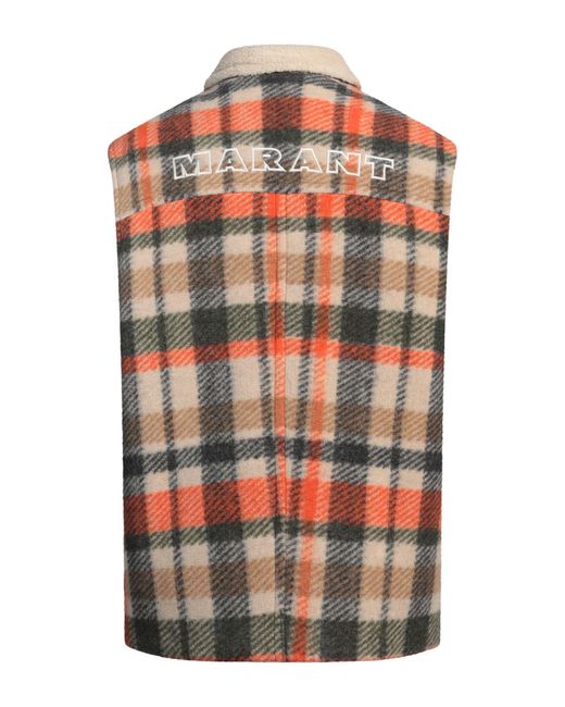 Chompa sin mangas Isabel Marant de hombre de color Orange