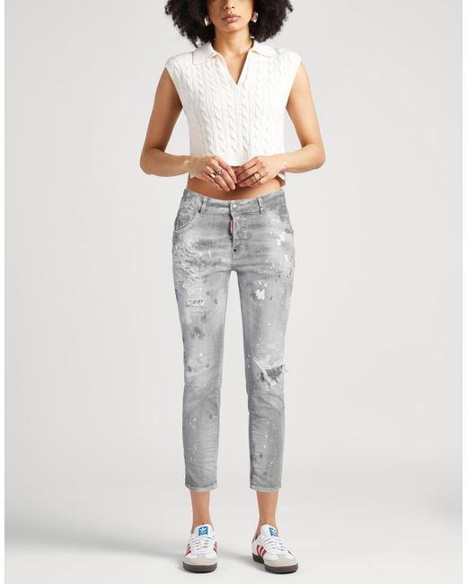 DSquared² Gray Jeans