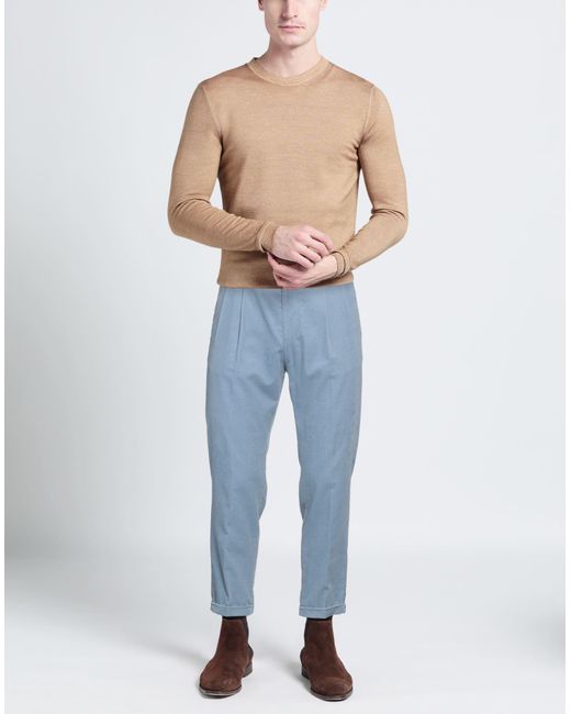 Windsor. Blue Light Pants Cotton for men