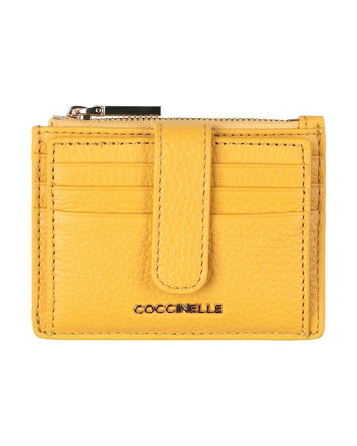 Coccinelle Yellow Cardholders