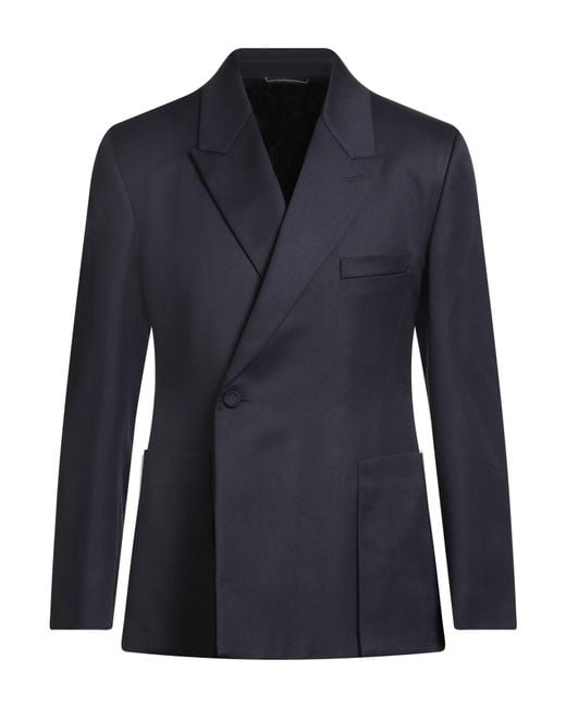 Dior Blue Blazer Virgin Wool for men