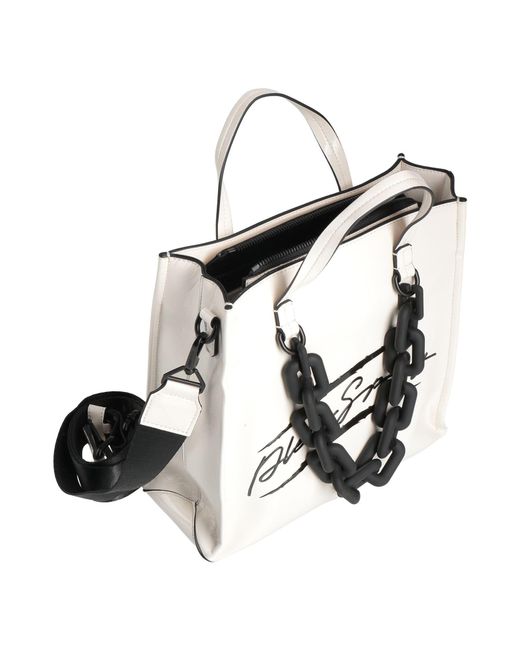 Philipp Plein White Handbag