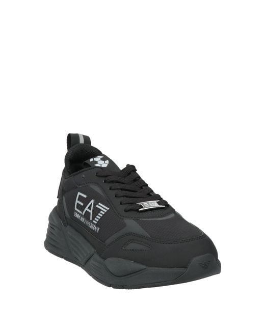 EA7 Black Sneakers
