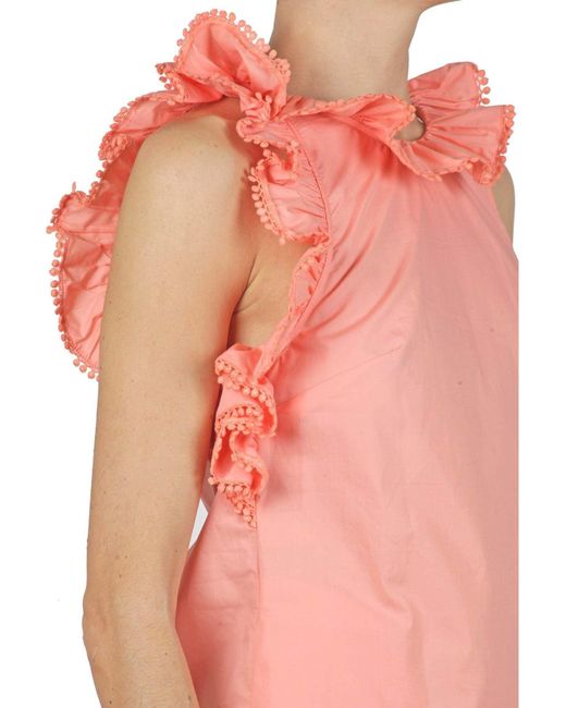 Suoli Pink Mini-Kleid